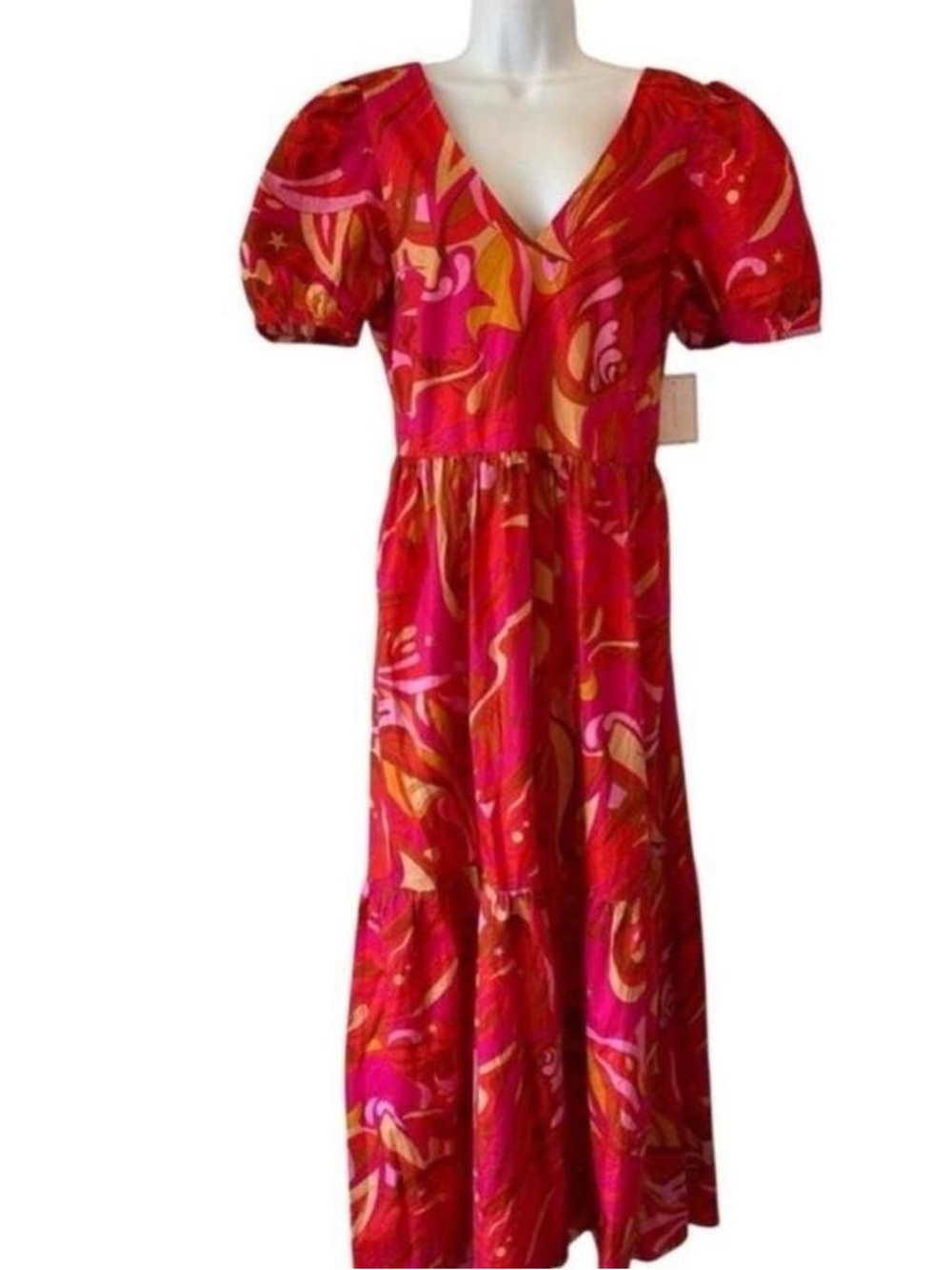 Bohemian Fairy Retro Twee NWT 1. State Garden Girl Maxi Dress